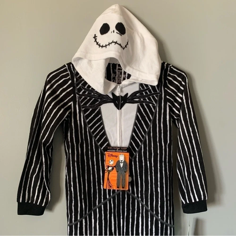 NWT. DISNEY Nightmare Before Christmas Jack Skellington Union Suit